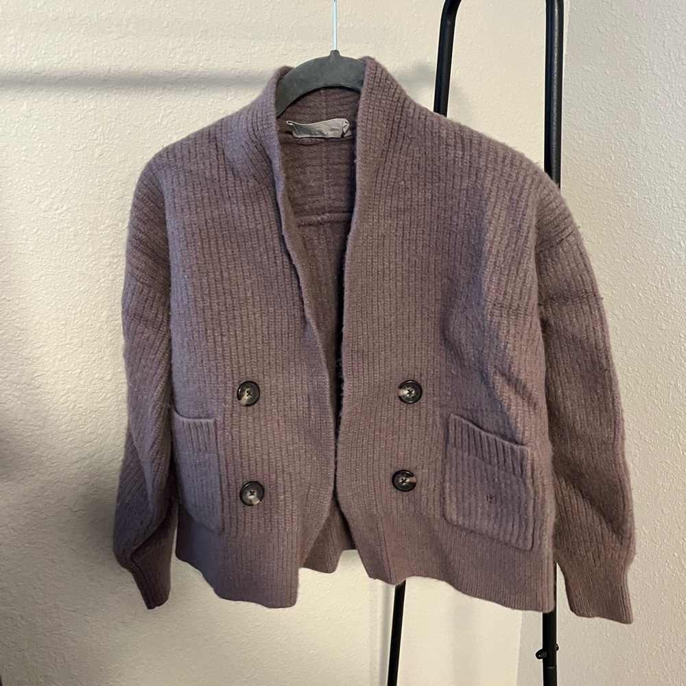 Everlane Taupe Women’s Cardigan